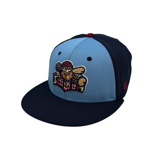Williamsport Crosscutters Columbia & Navy Alternate Fitted Cap-0