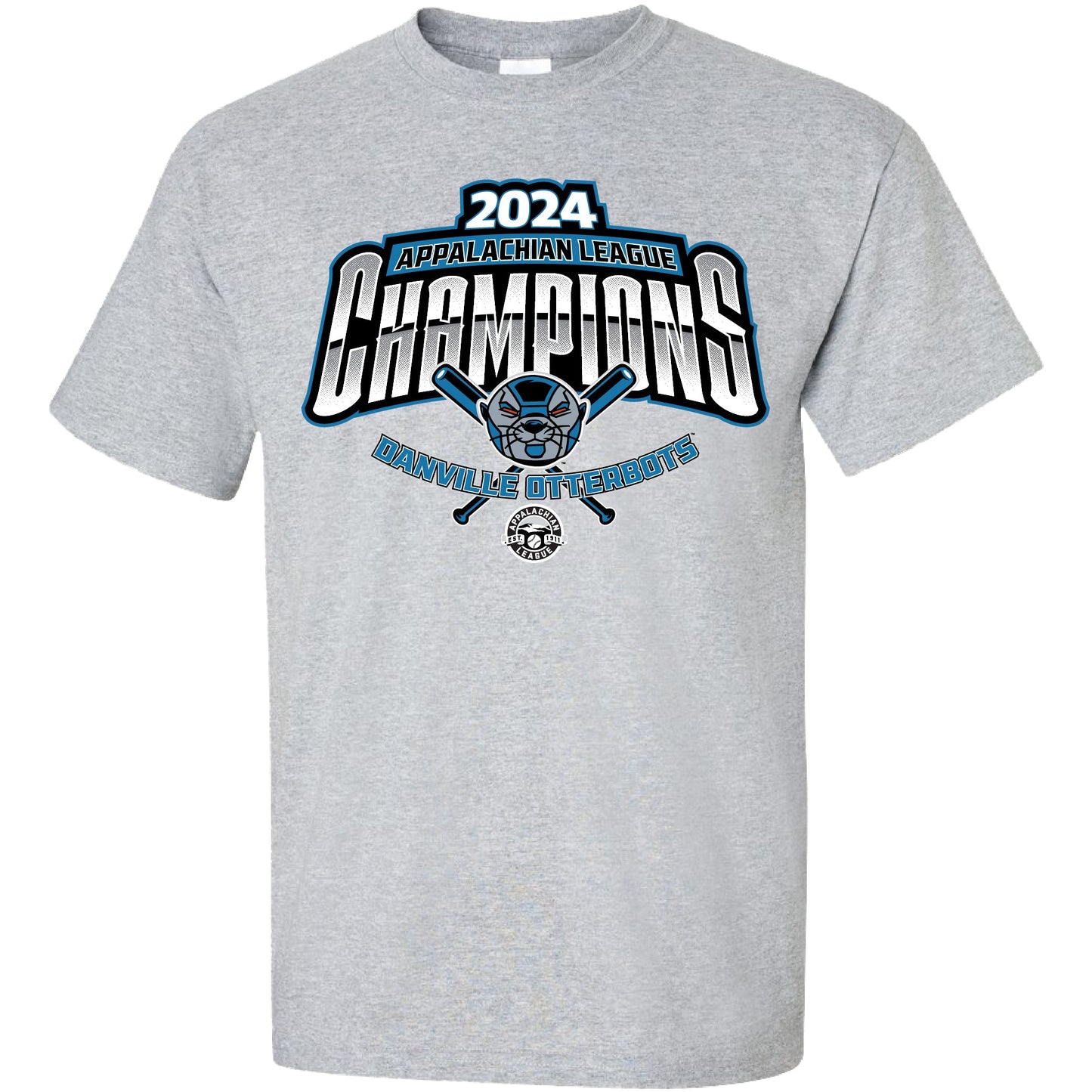 Otterbots Short Sleeve T - 2024 Appalachian League Champions