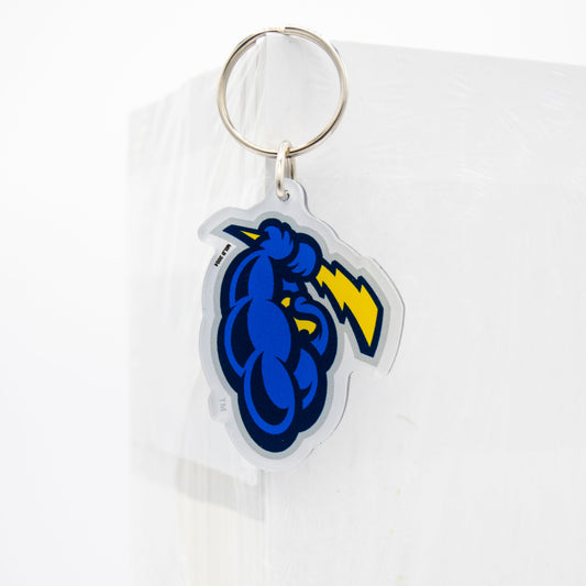 Thunder Logo Keychain-0