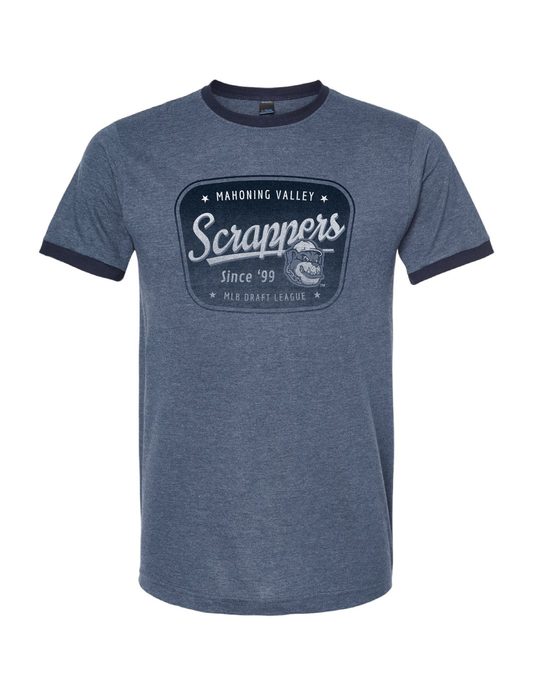 Navy Ringer Scrappers Shirt-0