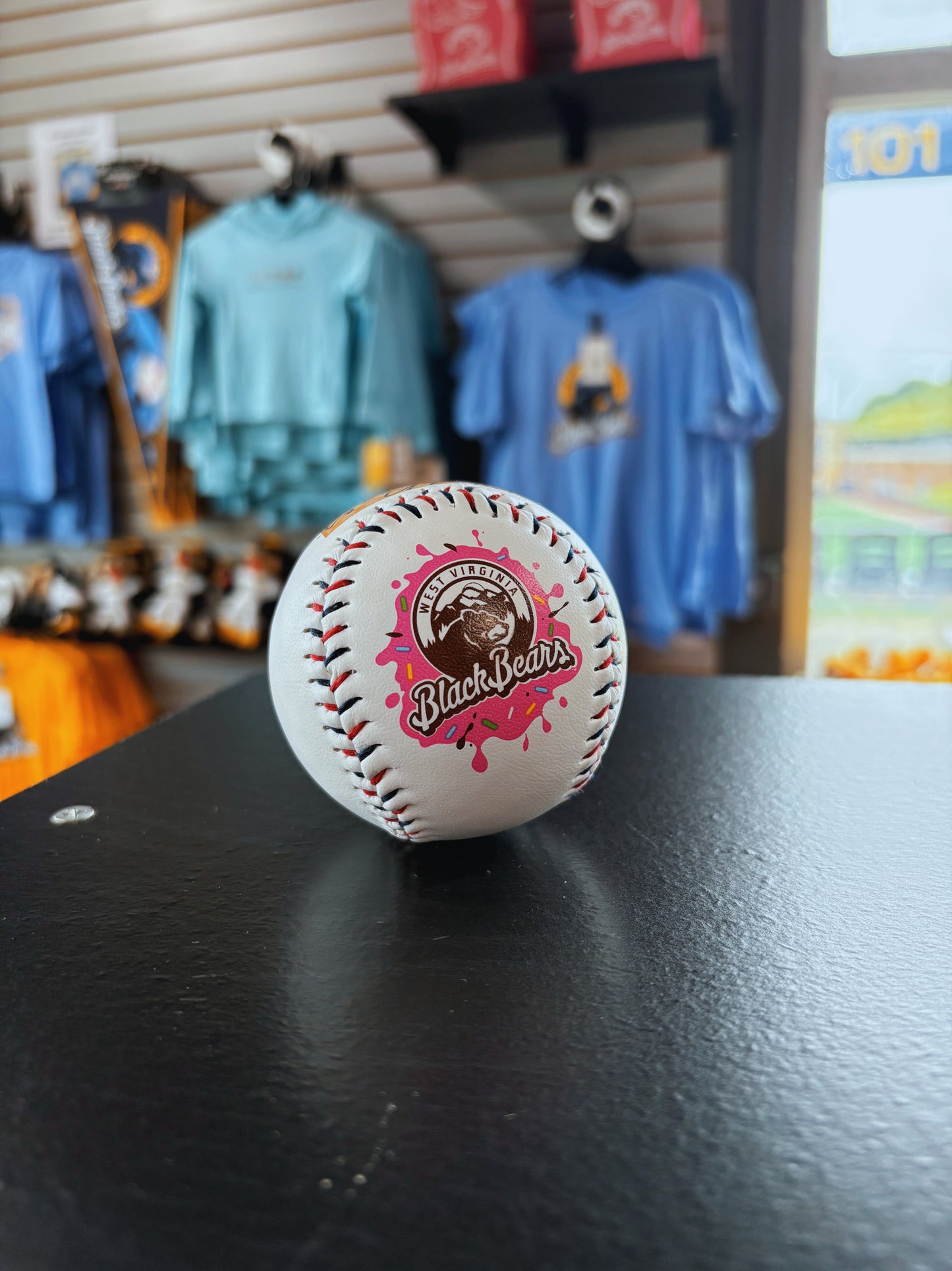 West Virginia Black Bears Ice Cream Logo Baseball