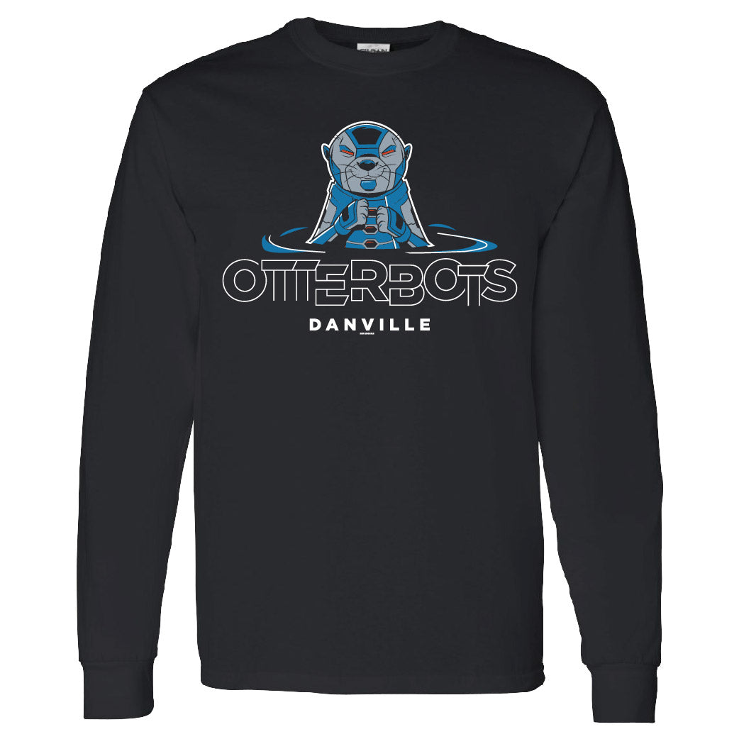 Otterbots Long Sleeve T - Primary Logo