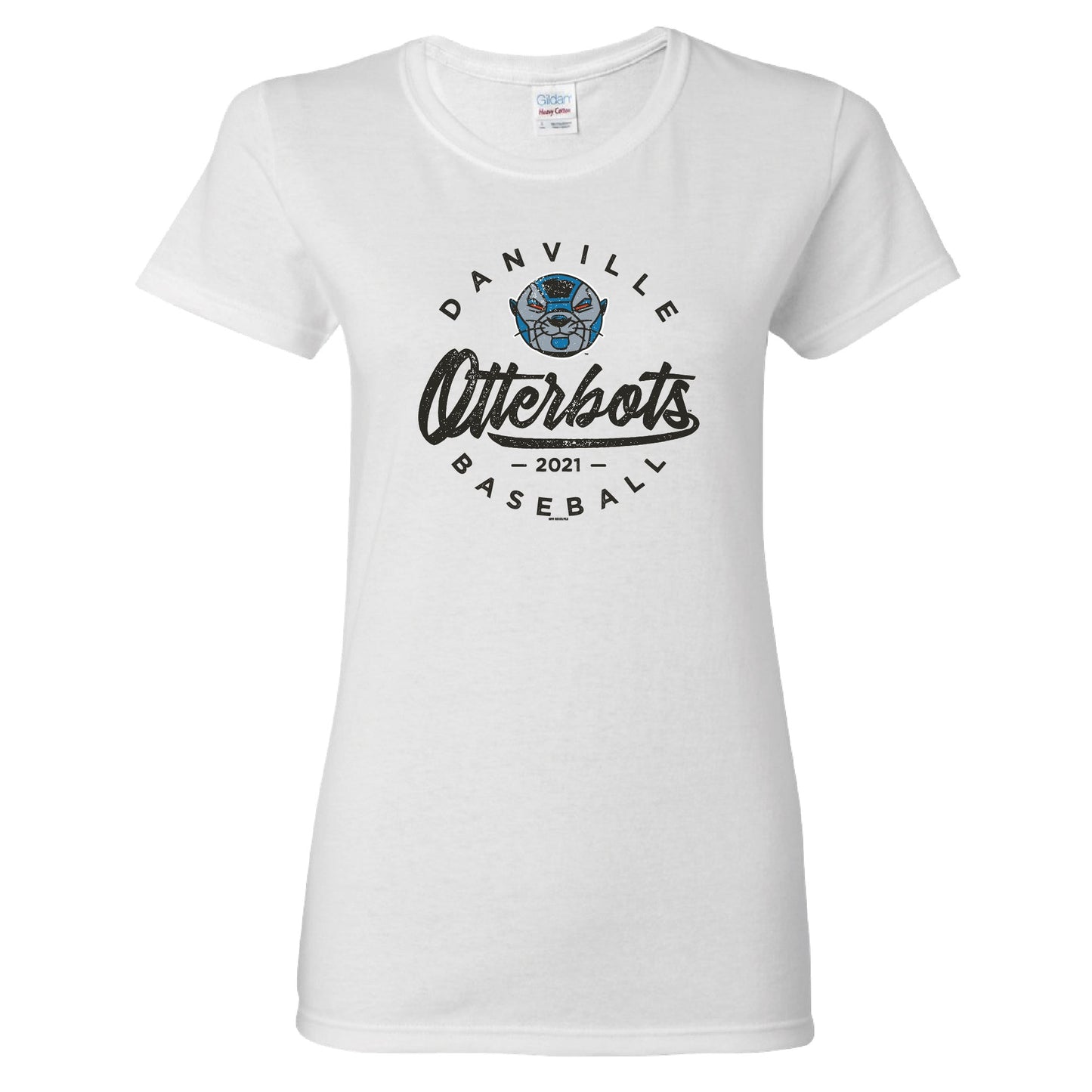 Otterbots Ladies Cut T - Otterbots Baseball