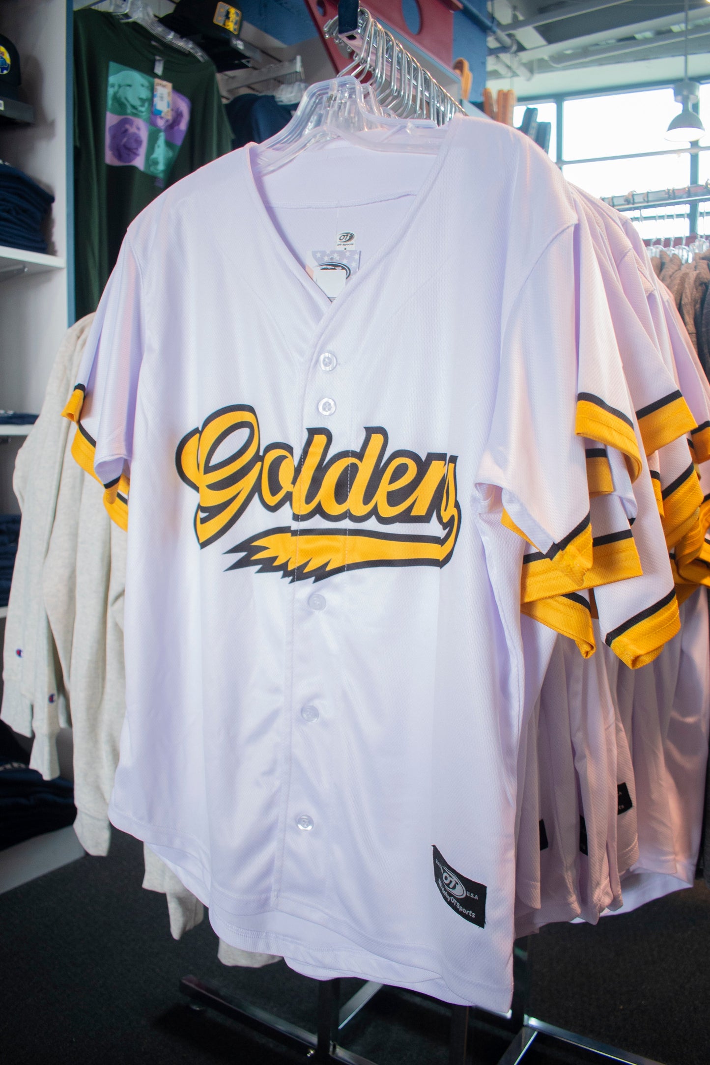 Adult Trenton Goldens Replica Jersey