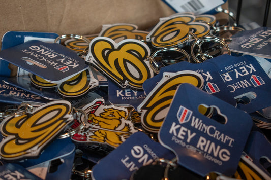 Trenton Goldens Acrylic Keychain-0