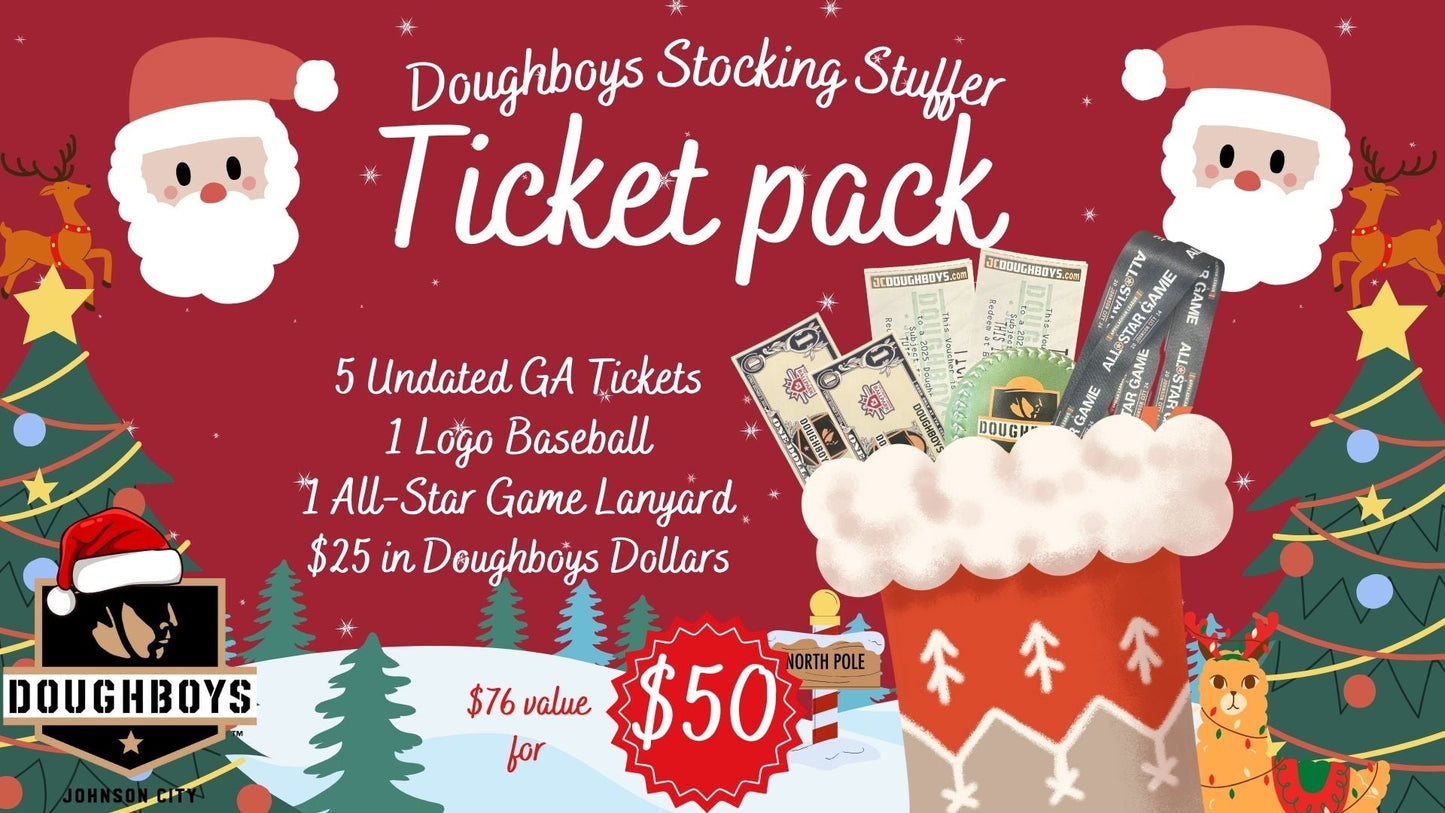 Stocking Stuffer Ticket Pack