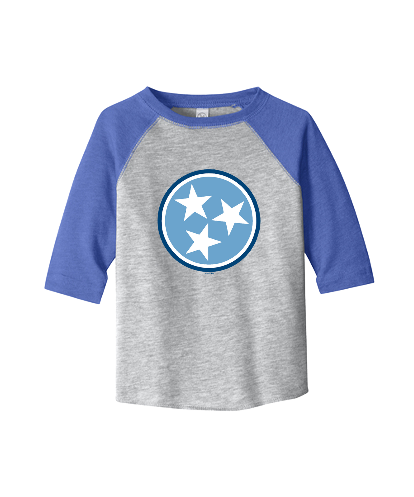 Kid's Blue Tri-Star T-shirt