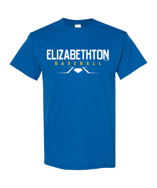 Blue Plate View T-shirt-0