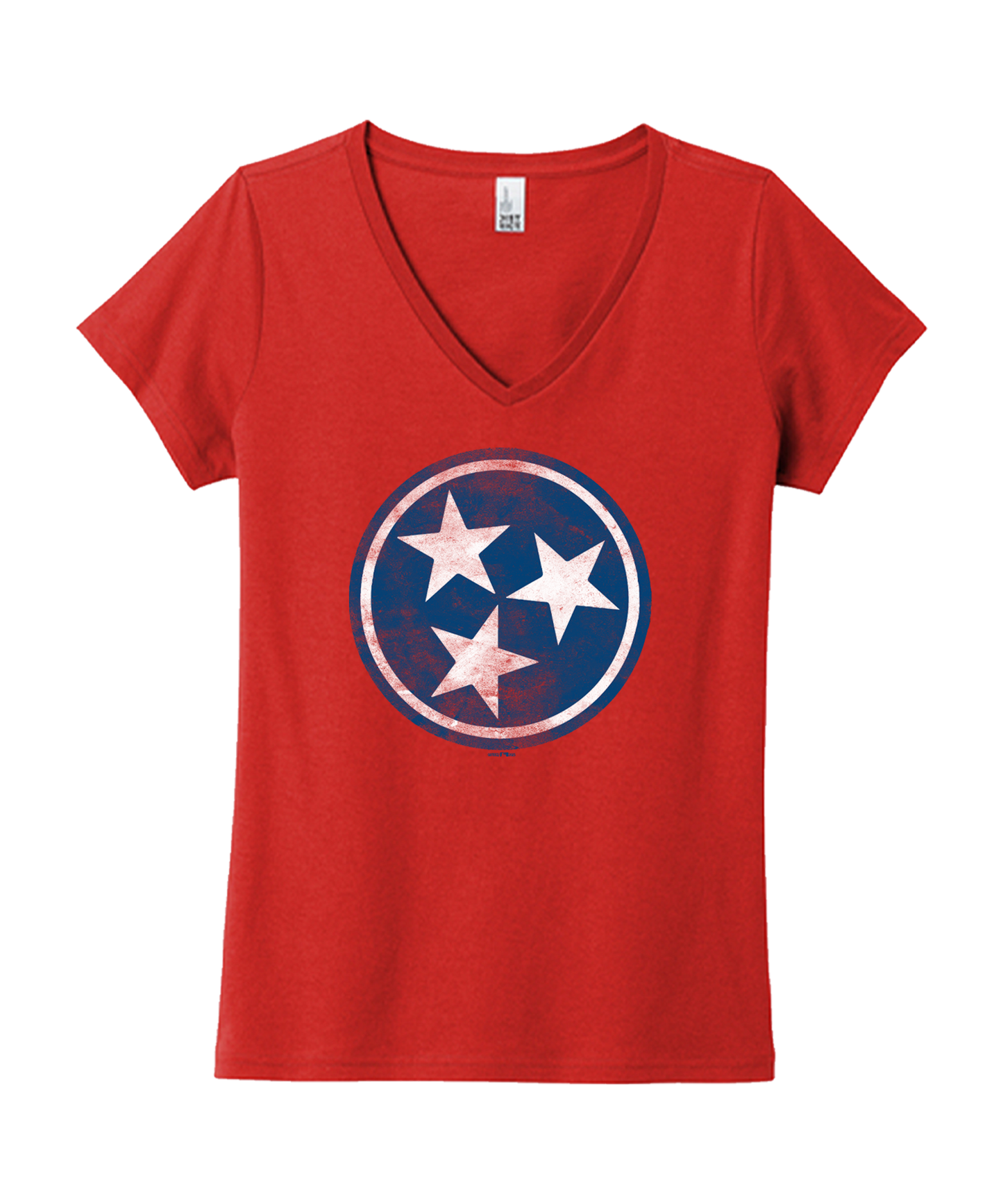 Red Tri-Star T-shirt