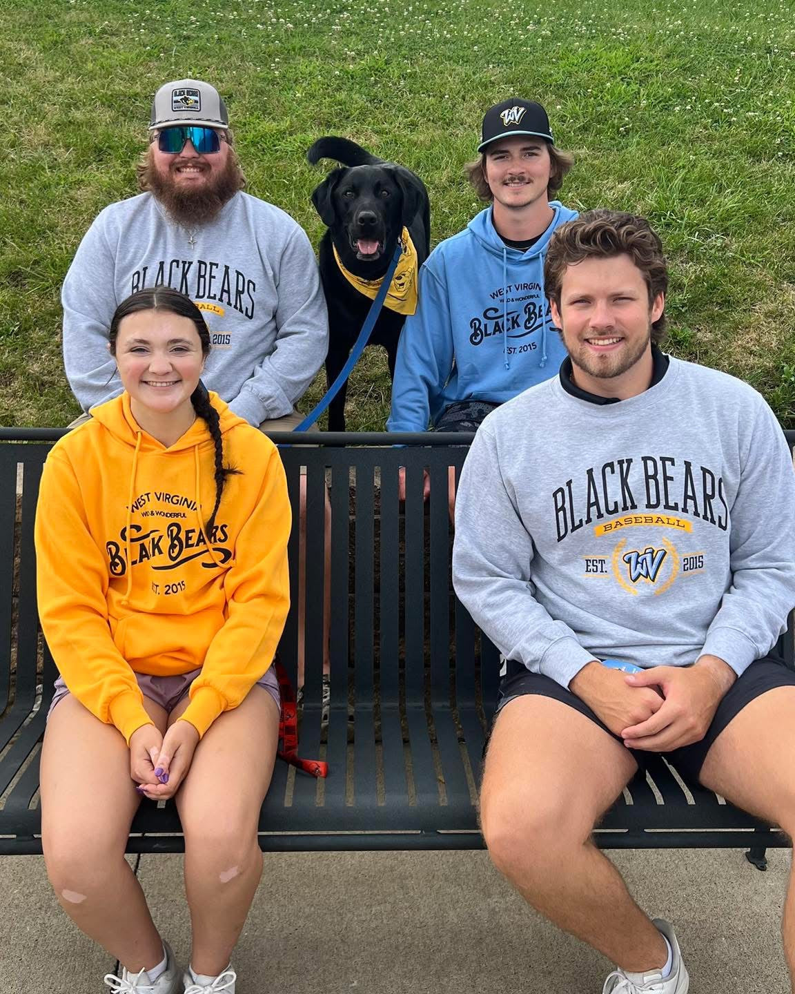 West Virginia Black Bears Wild & Wonderful Gold Hoodie