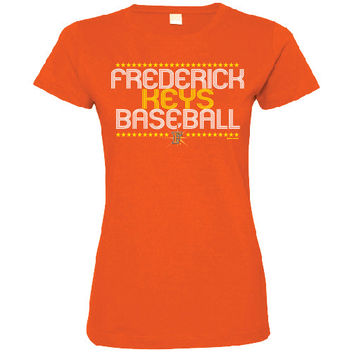 Frederick Keys Women's Tee Cilantro Design-0