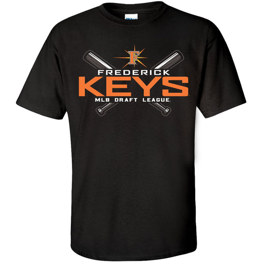F Keys Draft League Bats Tee-0