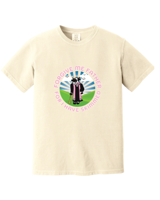 Comfort Colors Forgive Me Father For I have Skimmed Graphic T-Shirt-0
