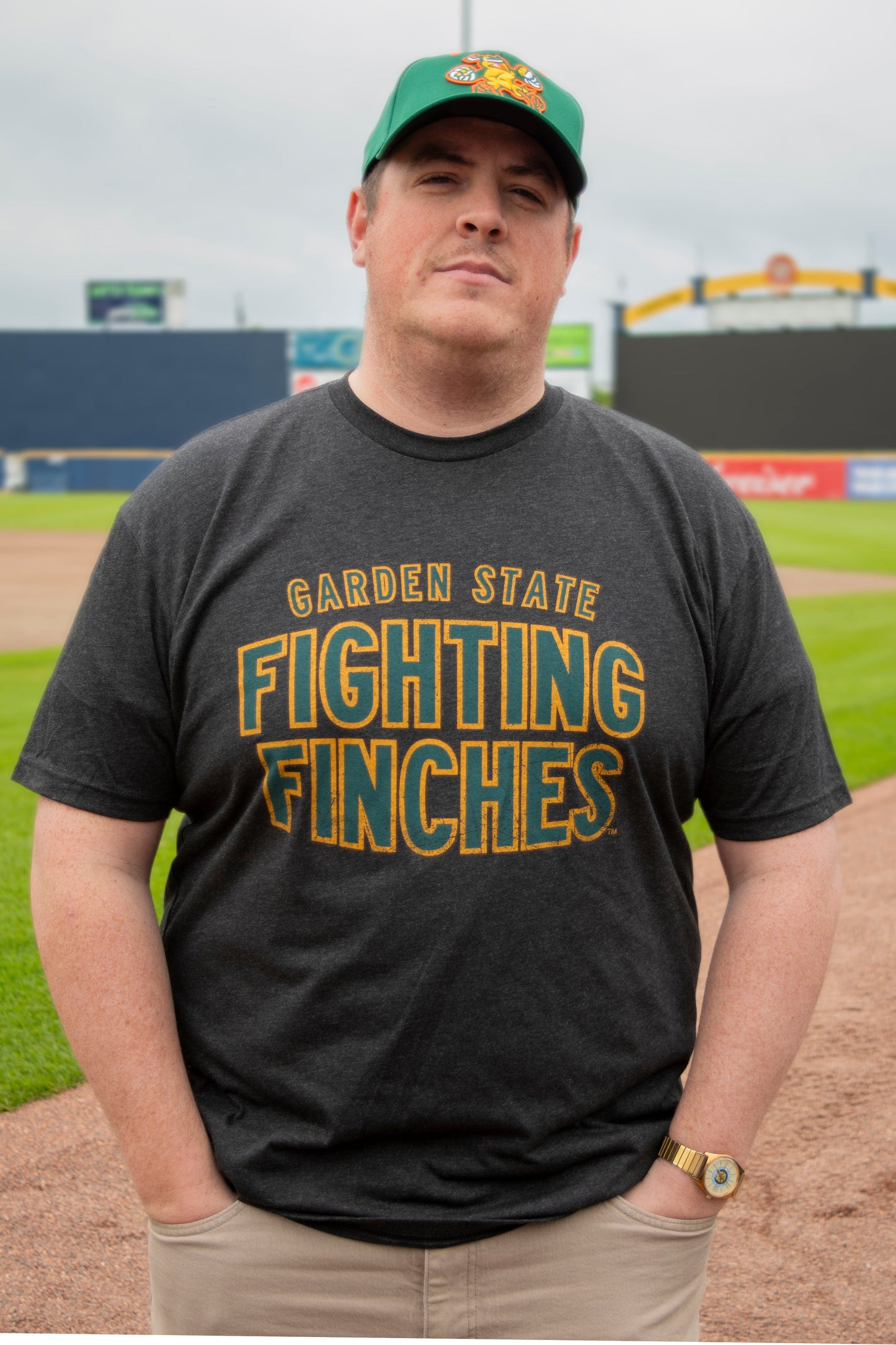 Garden State Fighting Finches Wordmark T-Shirt