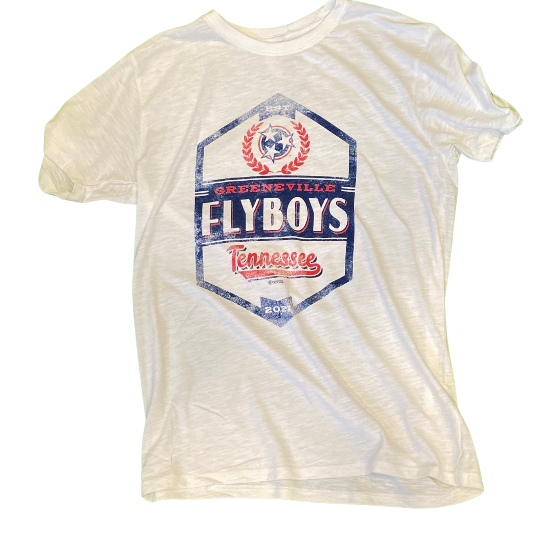 Flyboys White Hex Tee