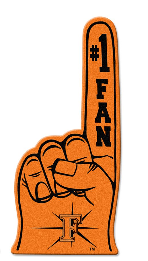 Frederick Keys Foam Finger - Orange-0