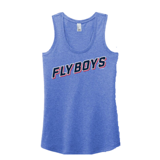 Ladies Frosty Blue Tank Top-0
