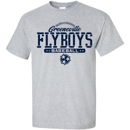 Flyboys Sport Grey Tee-0