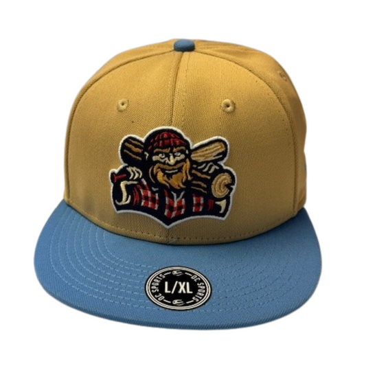 Williamsport Crosscutters Gold Alternate Fitted Cap-0