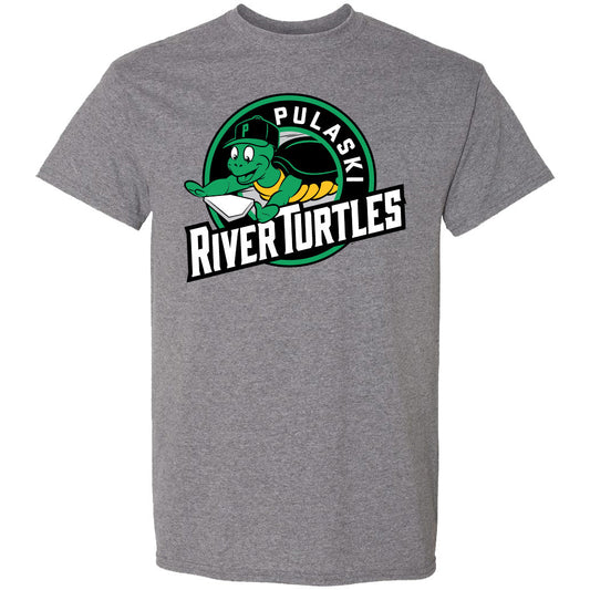 River Turtles Youth Patch Logo - Grey-0
