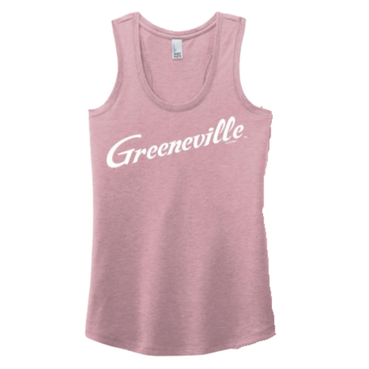 Ladies Heather Lavender Tank Top-0