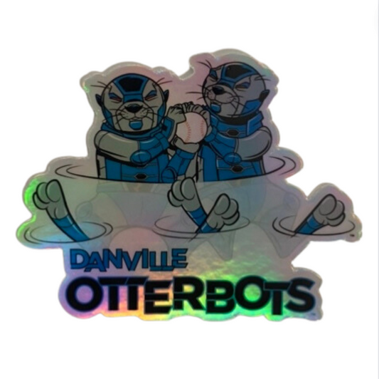 Otterbots Holographic Sticker-0