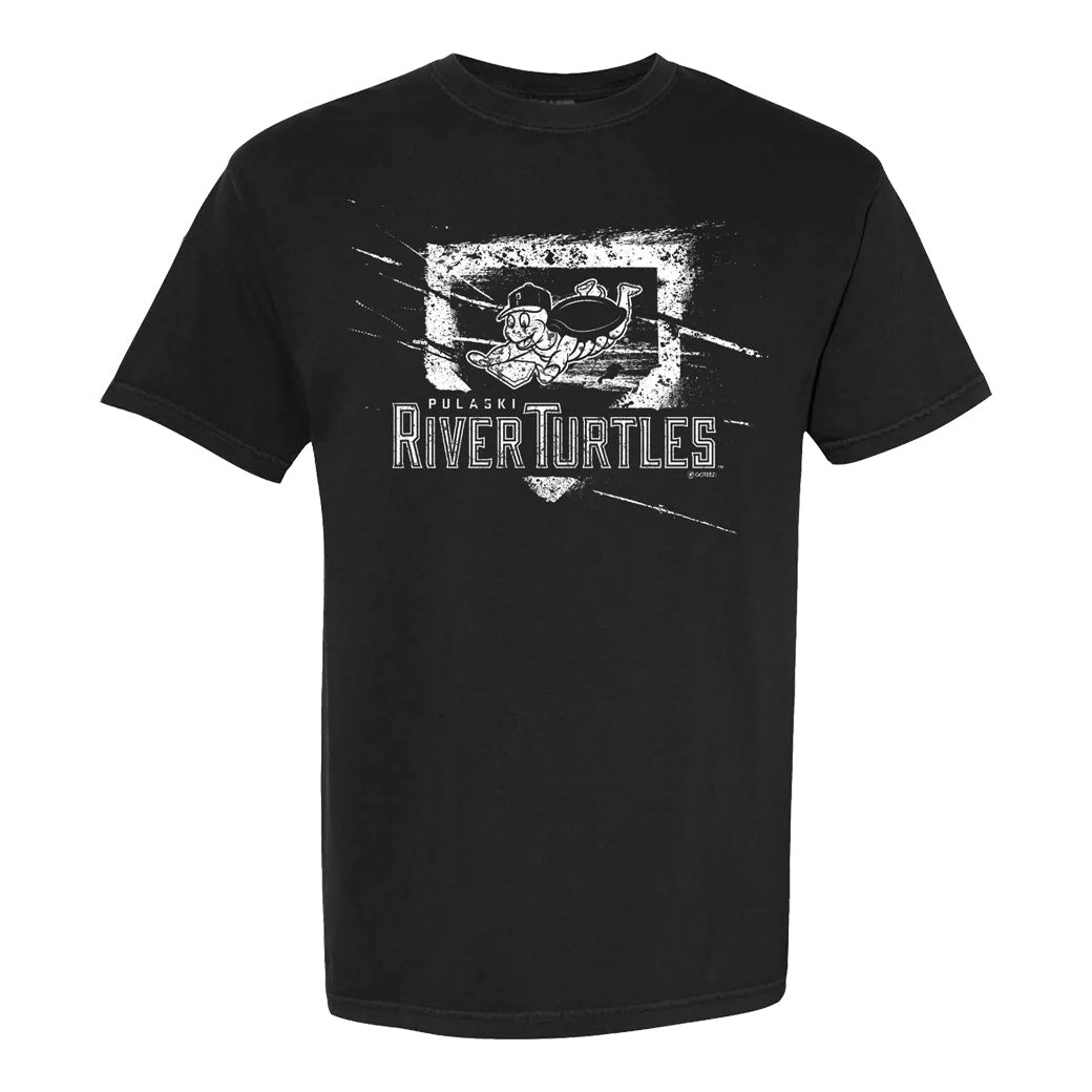 River Turtles Home Plate Shirt