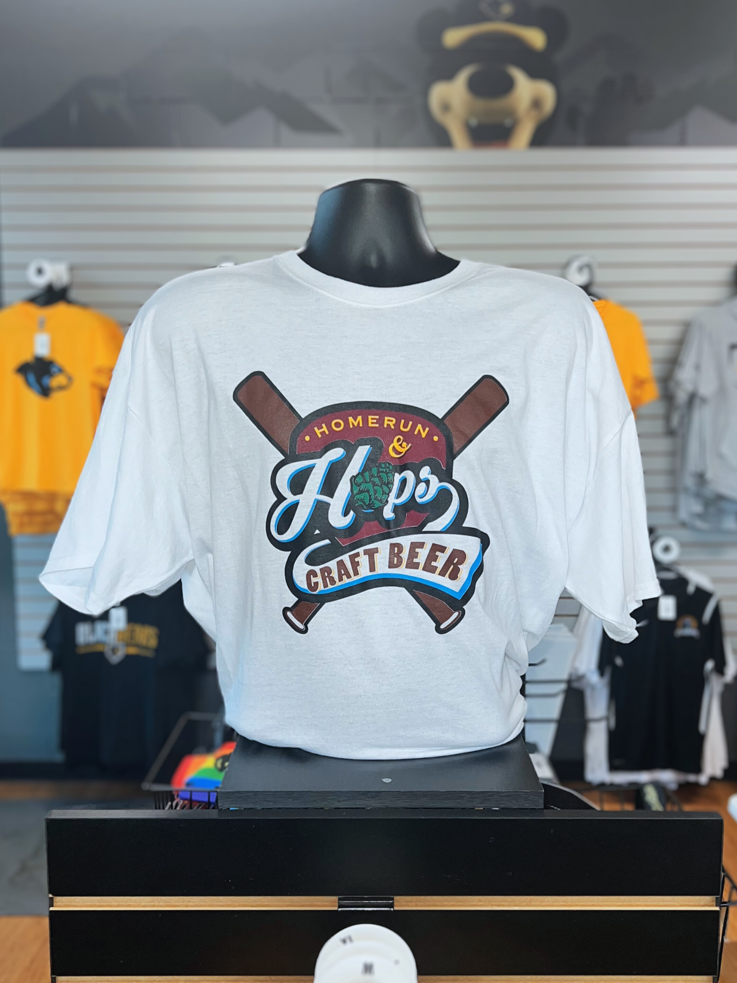 West Virginia Black Bears Homerun + Hops T-Shirt