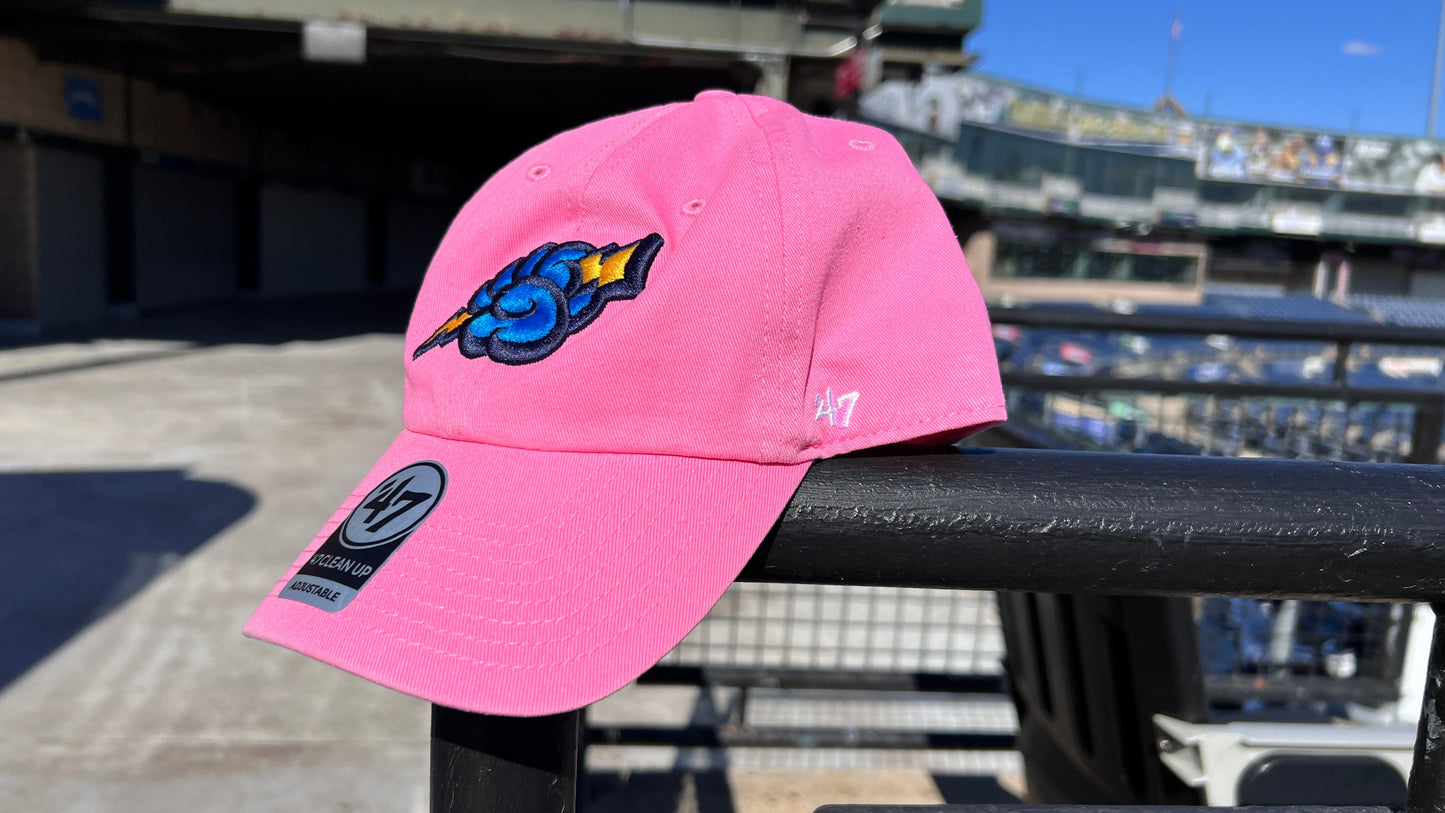 47 Pink Cloud Fist Adjustable Clean Up