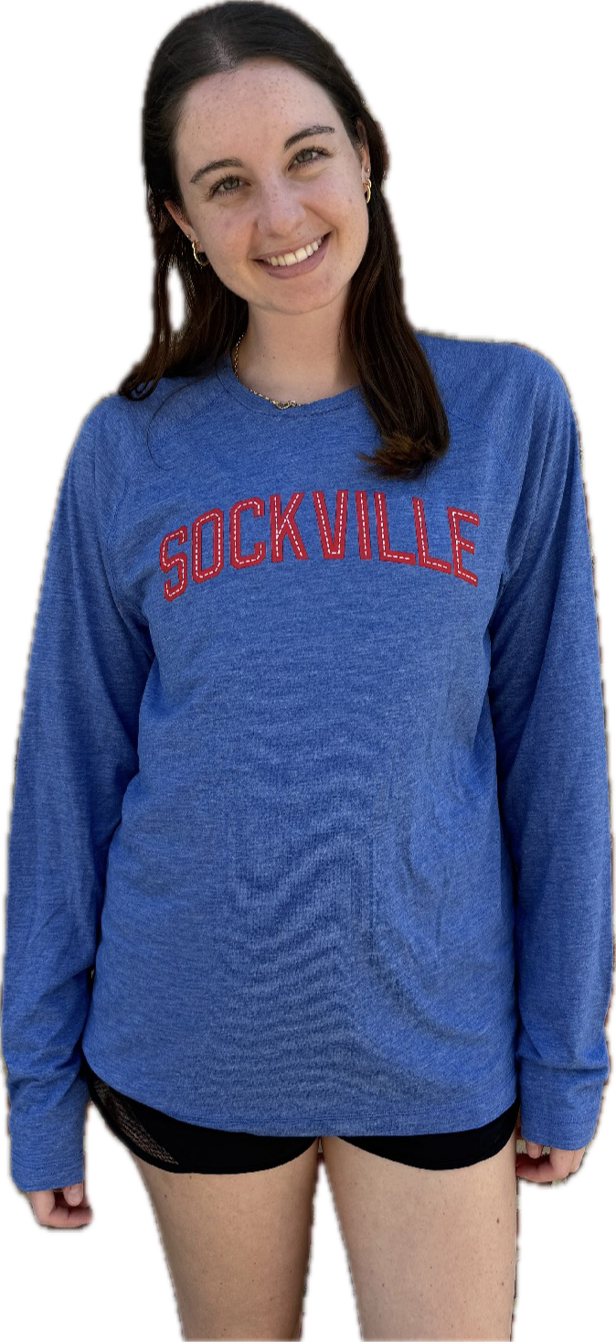 Sockville Royal blue long sleeve tee