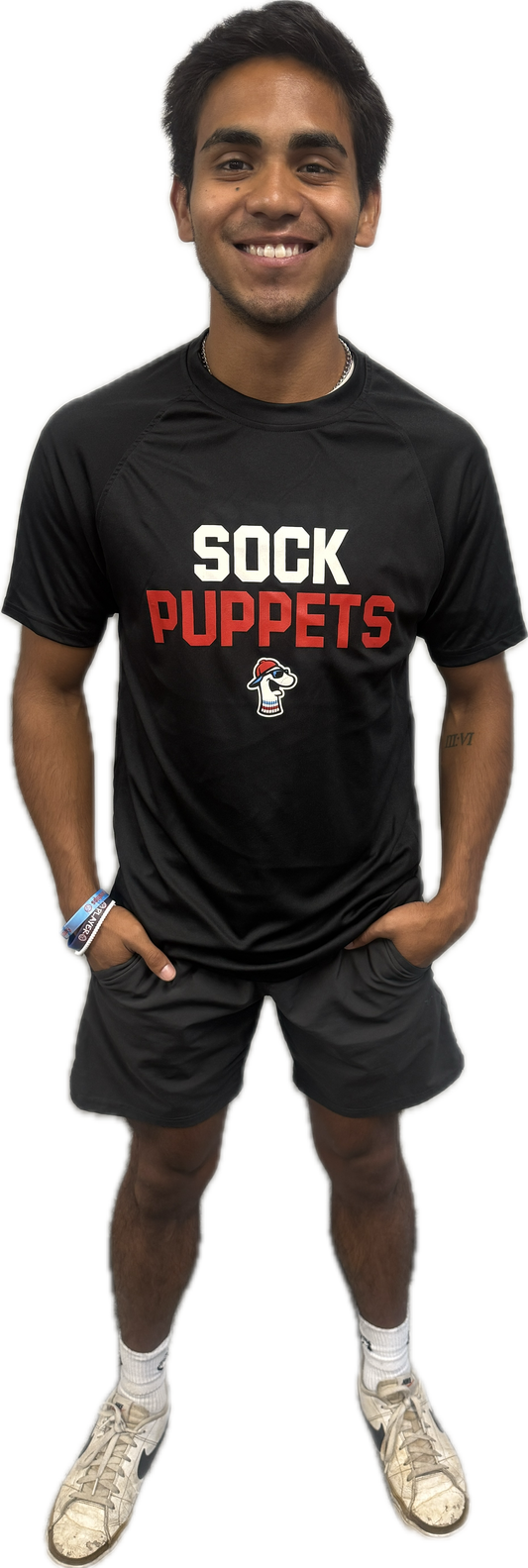 Sock Puppets Black "Rally Cry" Performance Tee-1