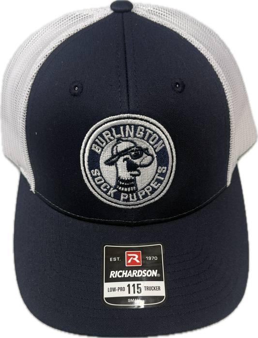 Navy/White Circle Snapback-0
