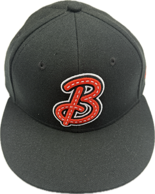 Sock Puppets Black "B Script" Alternate On-Field Cap-1