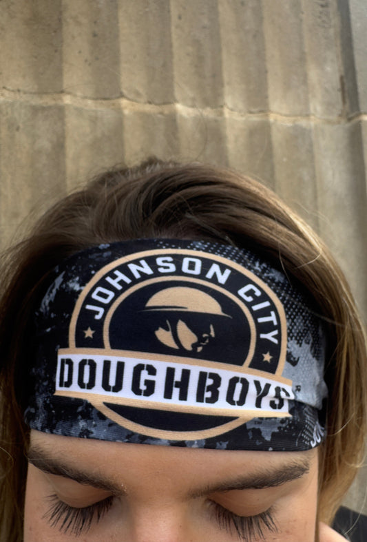 JC Doughboys Lightweight Black JUNK Headband-0