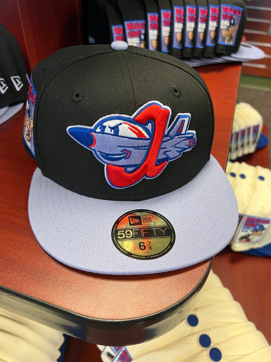 Aberdeen IronBirds - Abeiro Black Big League Chew New Era 59FIFTY Fitted Cap-0