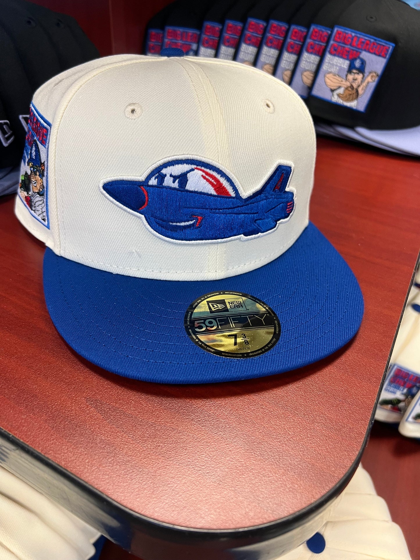 Aberdeen IronBirds - Abeiro White Big League Chew New Era 59FIFTY Fitted Cap