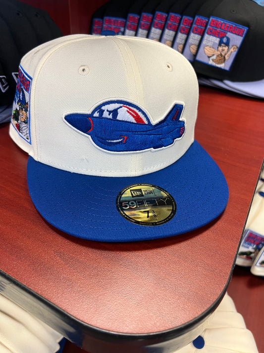 Aberdeen IronBirds - Abeiro White Big League Chew New Era 59FIFTY Fitted Cap-0