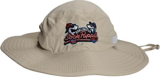 Sock Puppets Beige Bucket Hat-0