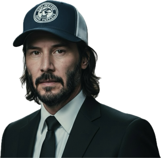 Sock Puppets Navy/White 112 Circle Snapback-1