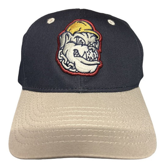 Youth Navy/Grey Brim Scrappy Hat-0