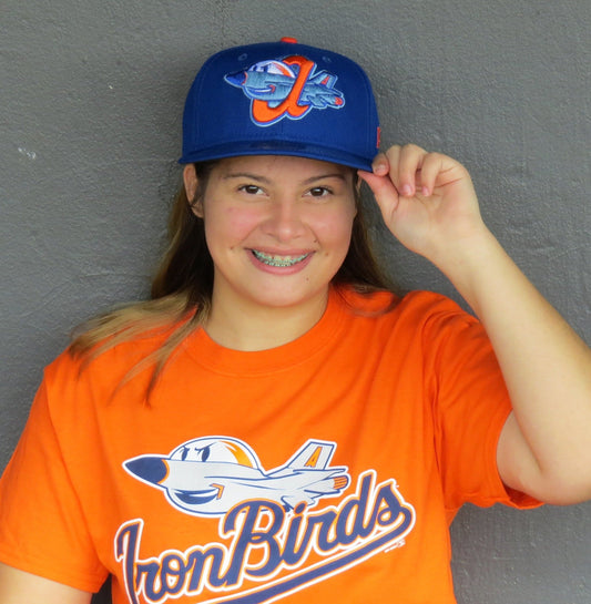 Aberdeen IronBirds New Era Road On-Field 59FIFTY Fitted Cap-3