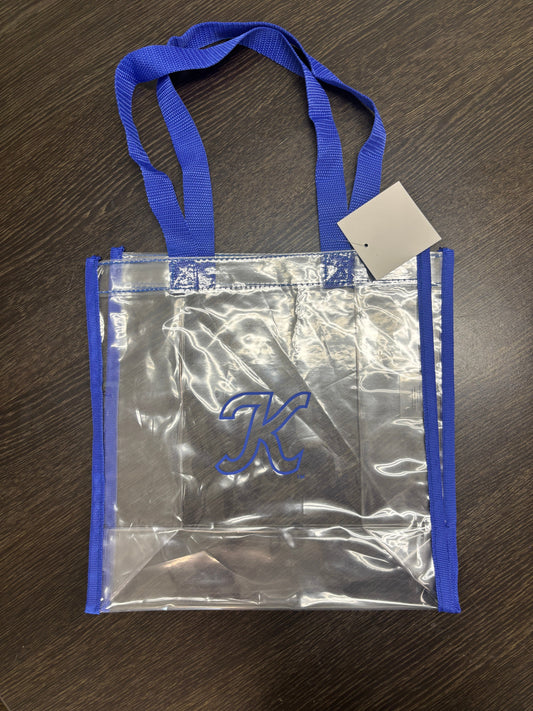 Clear "K" Tote Bag-0