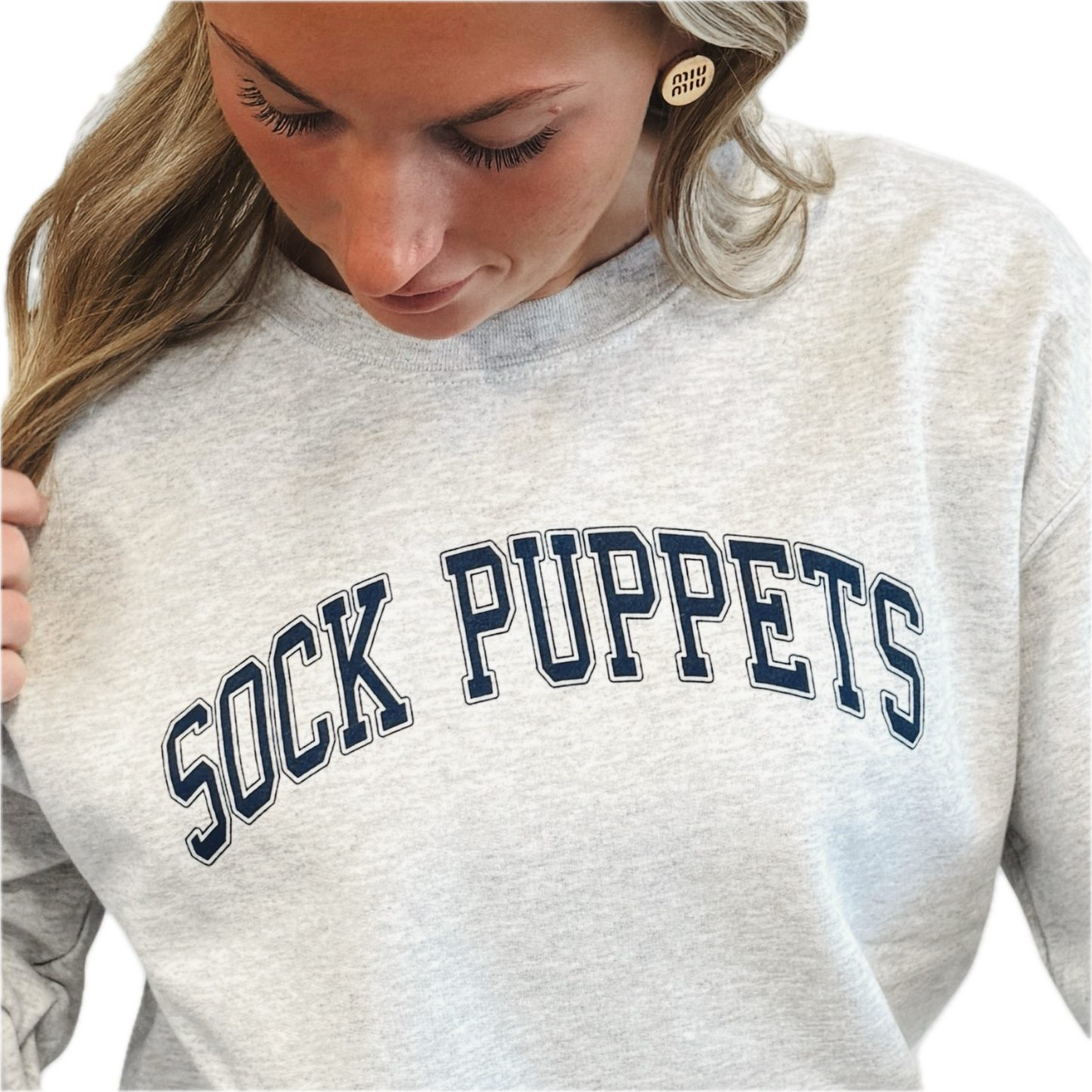 Sock Puppets Varsity Crewneck