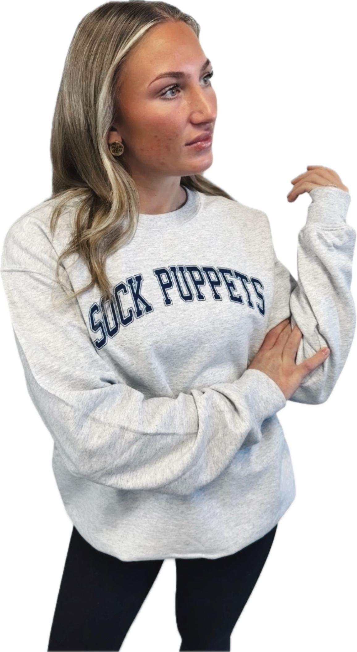 Sock Puppets Varsity Crewneck