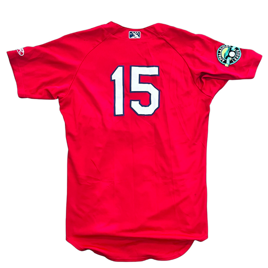 JC Cardinals Red Jersey Game Worn-1