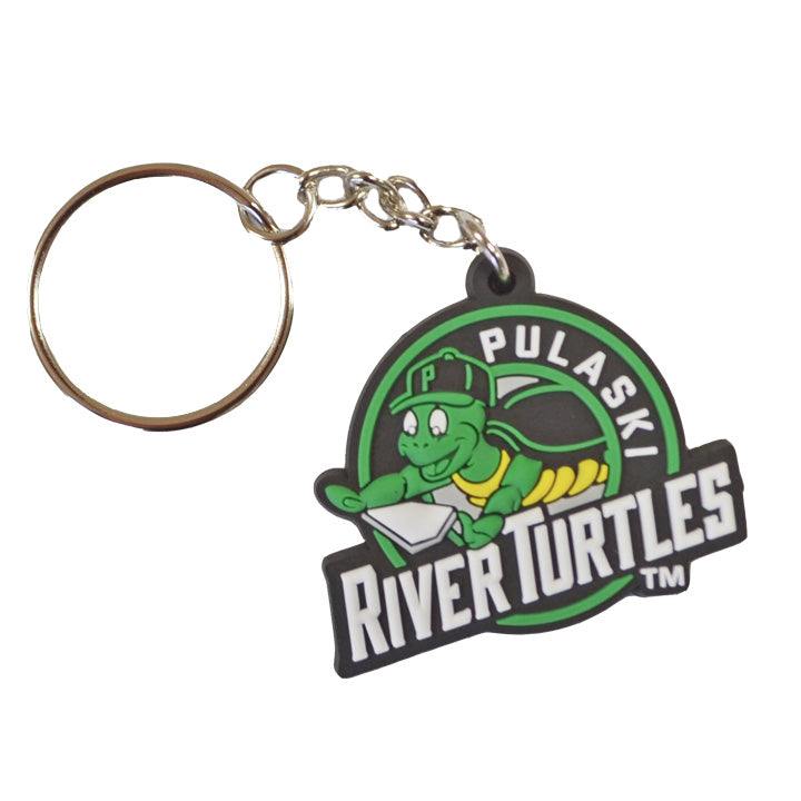 River Turtles 3D Patch Logo Keychain-0