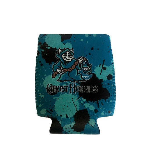 Spire City Ghost Hounds Splatter Paint Koozie-1