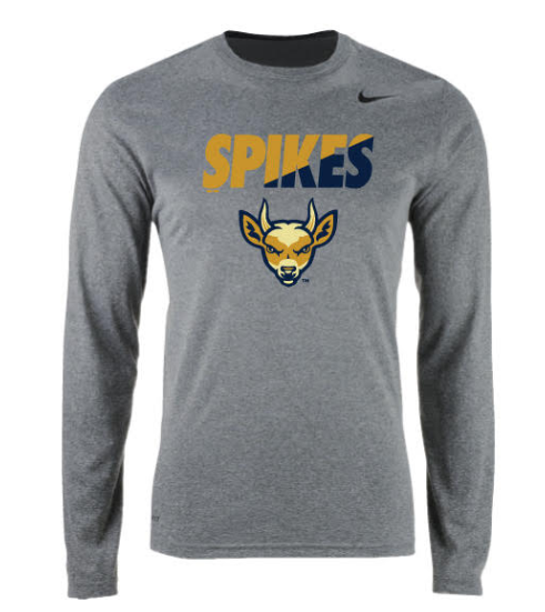 State College Spikes Nike LS Dri-Fit T-Shirt - MiLB 196-0