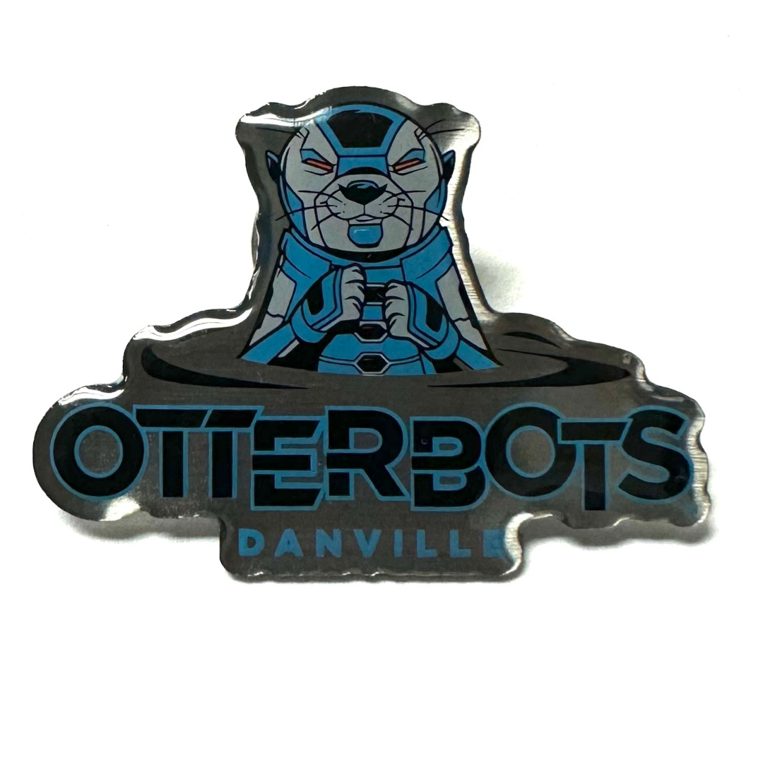 Otterbots Lapel Pin