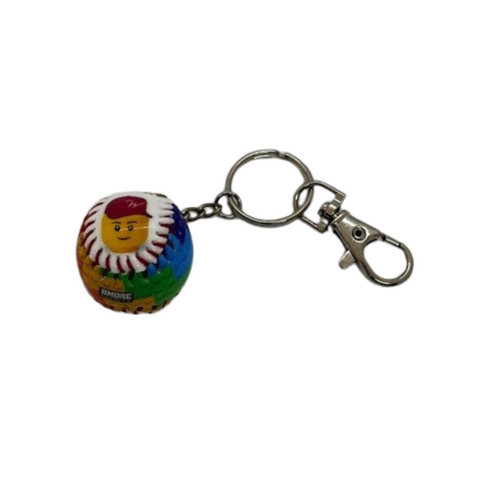 Williamsport Crosscutters Lego Mini Ball Keychain-0